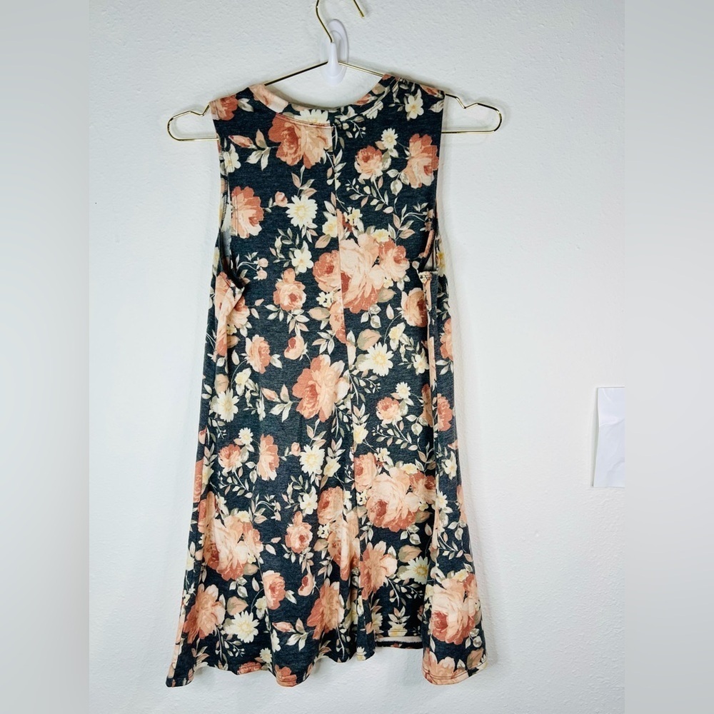 Fortune + Ivy Women’s Floral Sleeveless Dress Size Large Casual A-Line 32” - Picture 9 of 9